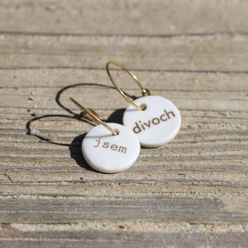 náušnice Jsem divoch